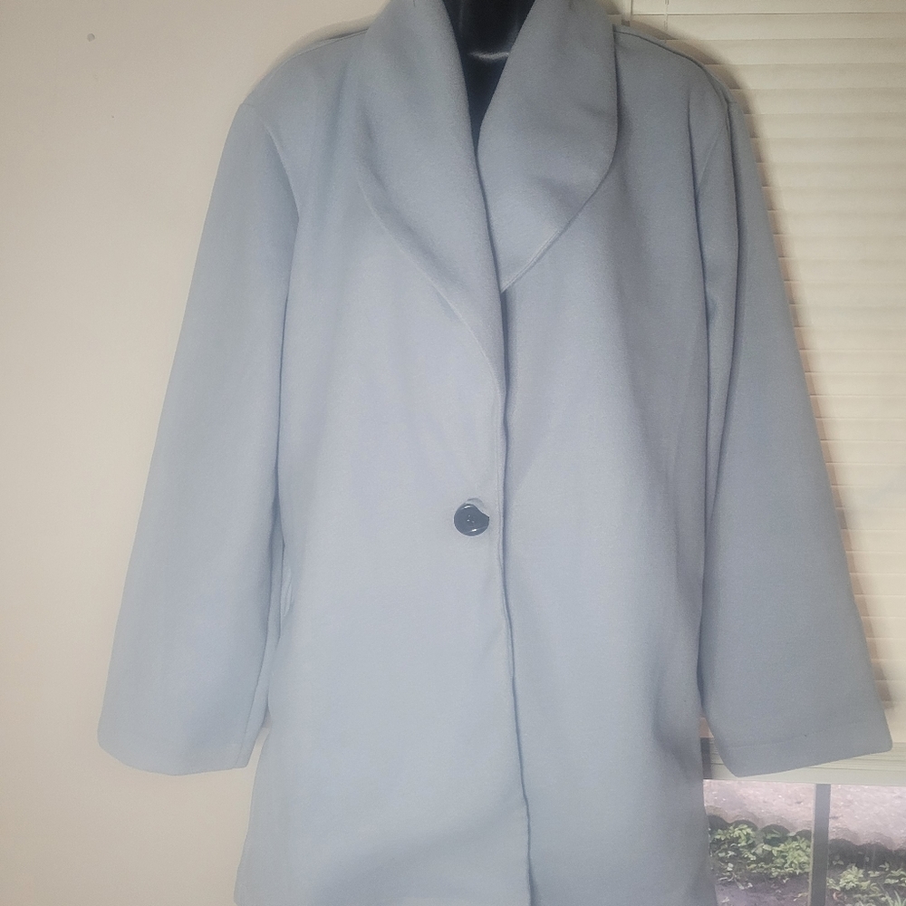 Gray woman's dress coat